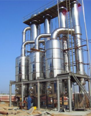 海帶泡浸水三效降膜蒸發